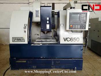 فرز سی ان سی سه محور Spinner vc650 ساخت المان